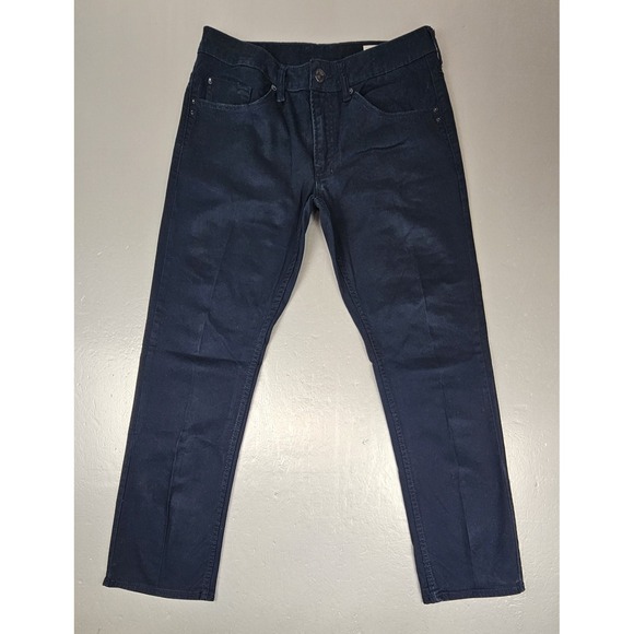 Buffalo David Bitton Jeans Mens 32x30 Sam-X Blue Slim‎ Straight Stretch Pants - Picture 1 of 8